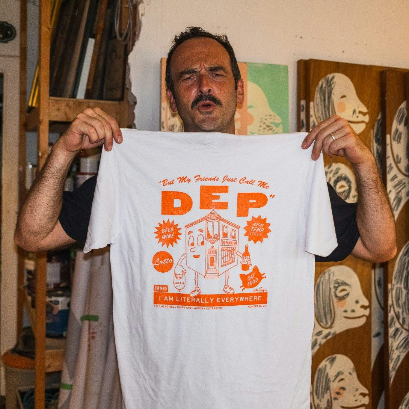 Mr. Sign x The Main “Dep” Tee